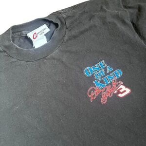 Vintage Dale Earnhardt One of a Kind NASCAR T-Shirt Competitors View Black Large